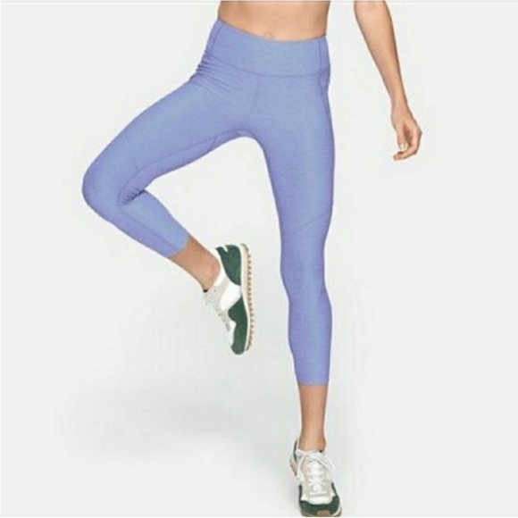 Outdoor Voices Pants - Outdoor Voices Heathered blue/purple leggings size S